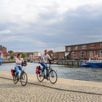 radfahrer-hafen-nordfriesland
