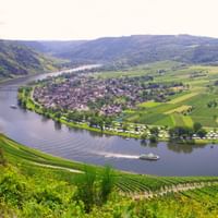 Moselaussicht bei Trittenheim