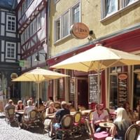 Cafe old town Marburg