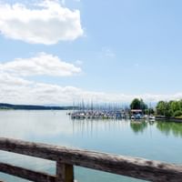 Bootsanleger am Chiemsee