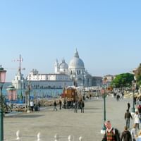 Panorama Blick auf Venedig