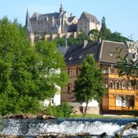 Marburg landgrave castle Lahn