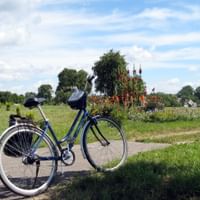 Cycling break in the national park