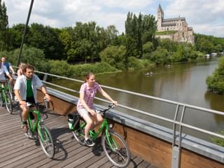 Lahn-Radweg bei Dietkirchen