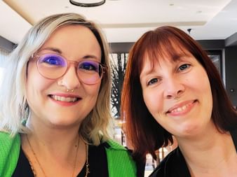 Steffi und Nicole in der Dammmühle