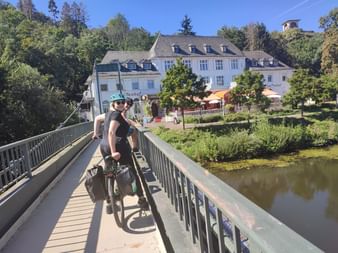 Radler zwischen Bad Kreuznach und Flonheim