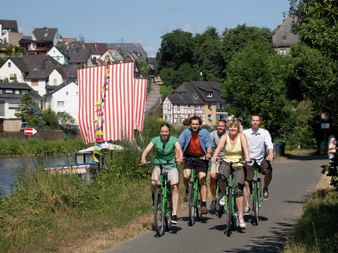 Lahn cycle path bike tour