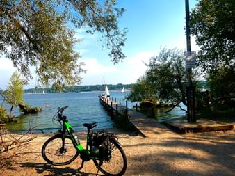 Velociped-Leihrad am Wannsee