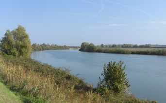 View of the Adige river