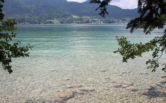 Badestelle am Wolfgangsee
