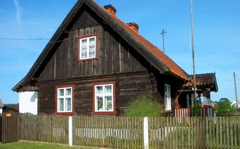 Traditional house in Poland