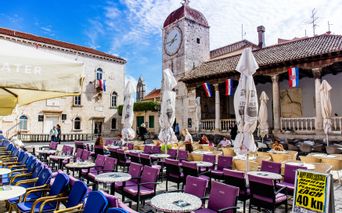 Cafe in Trogir