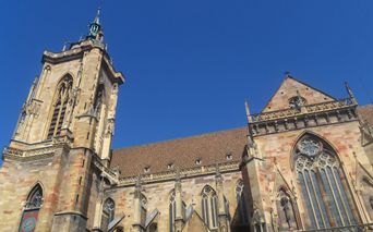 Rhine-Martinmuenster-Cath-Church-Colmar