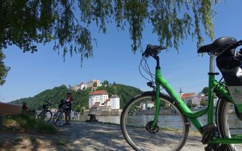 Bike break near Passau