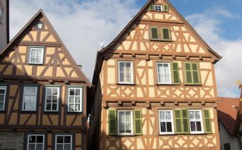 Marbach half-timbered houses