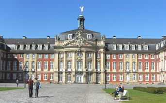 Blick auf das Schloss Münster