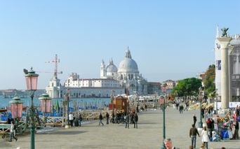 Panorama Blick auf Venedig