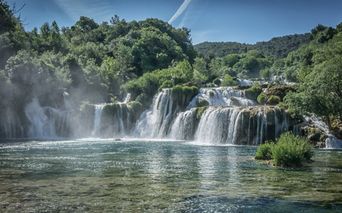 Waterfall near Krka