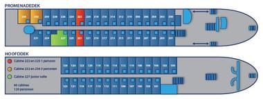 MS Rigoletto deck plan