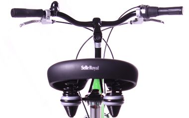 7 speed bike saddle handlebars