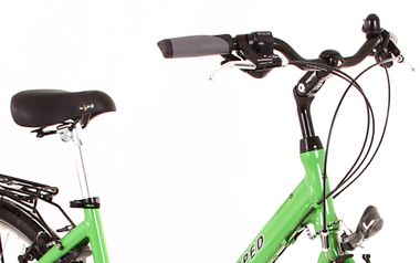 27-speed bike handlebars and saddle