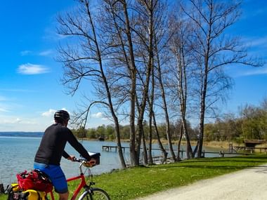 Radweg am Ammersee