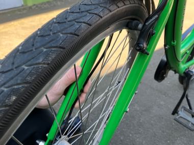 Überprüfung der Profiltiefe
