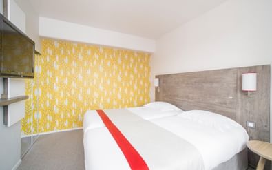 Room at the Hotel Beauséjour in Colmar