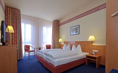 Doppelzimmer im Hotel Adlerbräu in Gunzenhausen