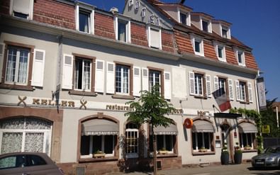 Hotel Beauséjour Colmar from the outside