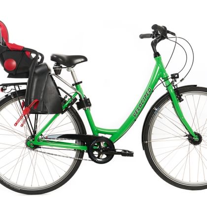 7-Gang-Tourenrad mit Kindersitz