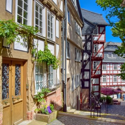Marburg Castle Stairs