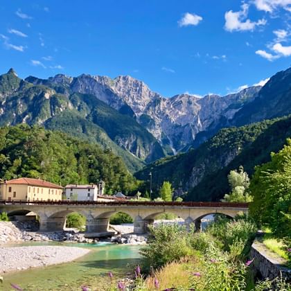 Mountain panorama Alps