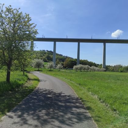 Radweg von Bad Hersfeld nach Melsungen