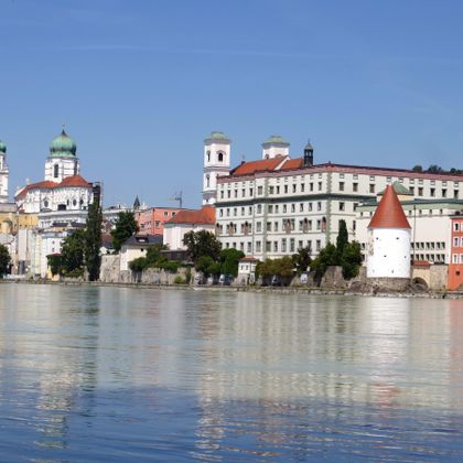 View over the city of Passau