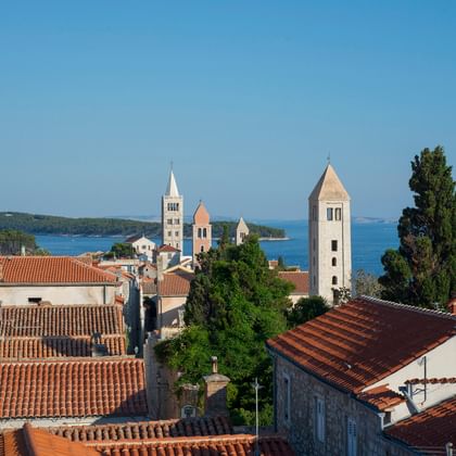 Towers in Rab