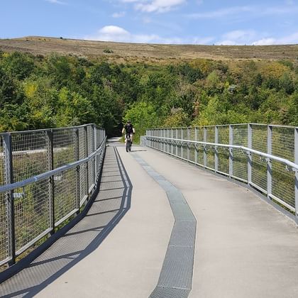 Bogenbrücke Halde Hohenward