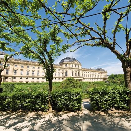 Würzburg Würzburger Residenz und Hopfgarten