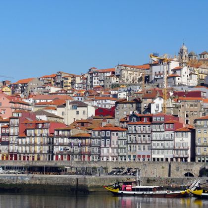 Blick auf die Stadt Porto