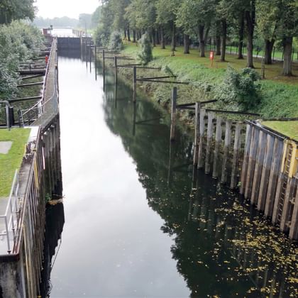 Schleuse Hüntel in Haren (Ems)
