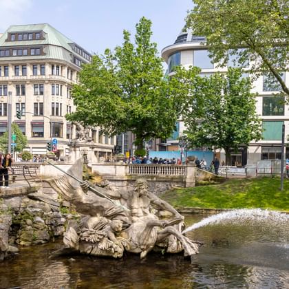 Düsseldorf Tritonenbrunnen