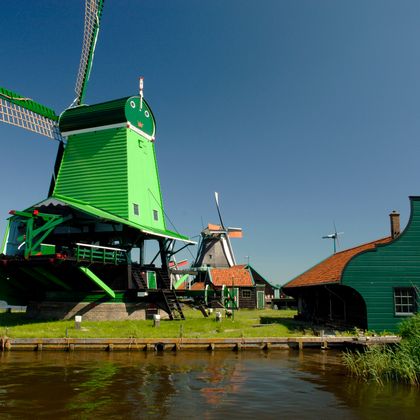 Nordholländische Windmühle