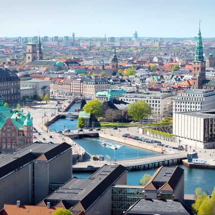 View of Copenhagen skyline