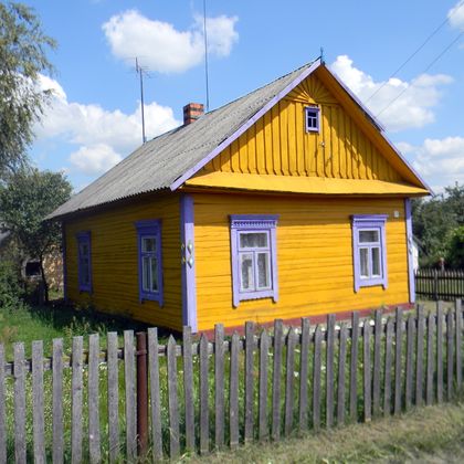 typical hut in the national park