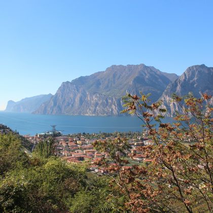Lake Garda panorama over Riva