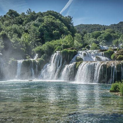 Wasserfall bei Krka