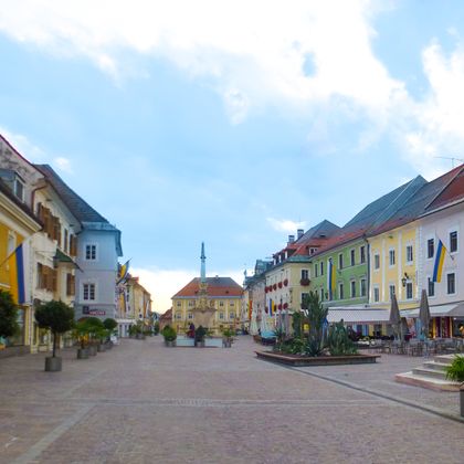 Town square in St. Veit