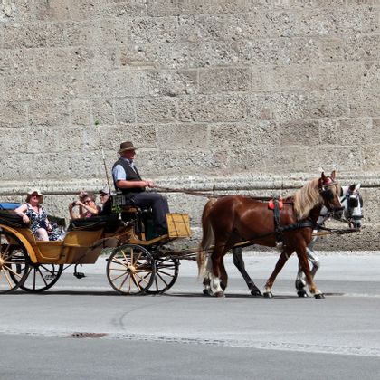 Carriage ride in Salzburg