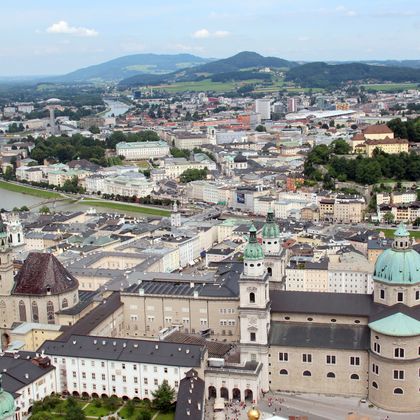 Ausblick auf Salzburg
