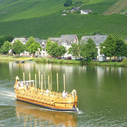Roman ship on the Moselle